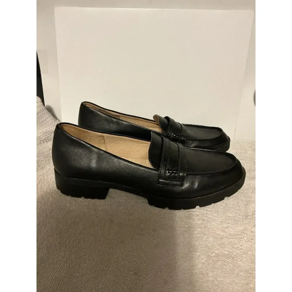 Life Stride Women’s London Loafer Slip On Shoes Black SZ 9.5